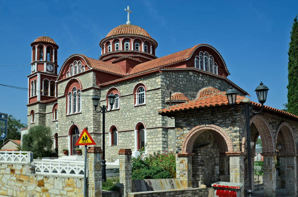 istock Greece, Dadia, Church 845999568