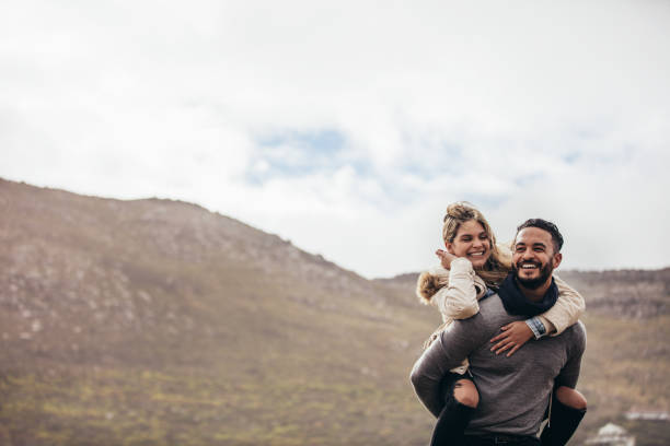 istock Happy young couple enjoying life 846006850