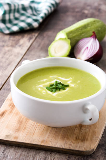 istock Zucchini soup in bowl 846011816