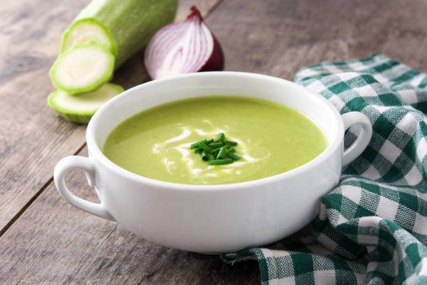 istock Zucchini soup in bowl 846014766