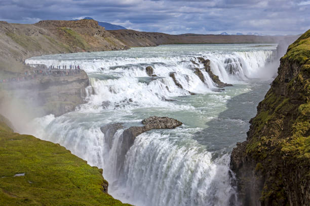 istock Gullfoss, an iconic waterfall of Iceland 846028770