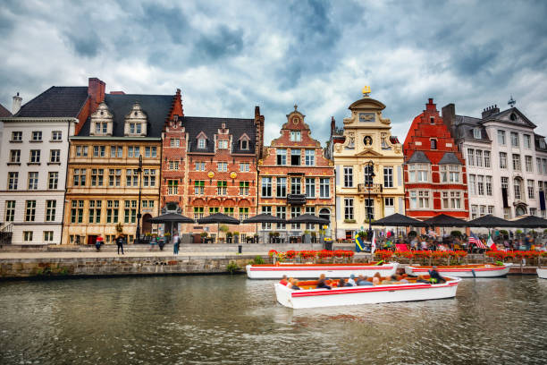 istock Canals of Gent, Belgium 846036720