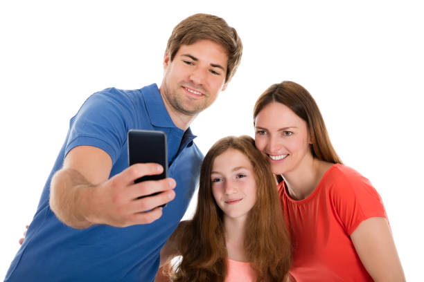 istock Parent Taking Selfie With Their Daughter 846040092