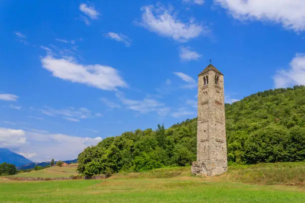 It is the only remaining  remnant of the ancient village of Paerno demolished in the 1250s,in Bollengo,Italy