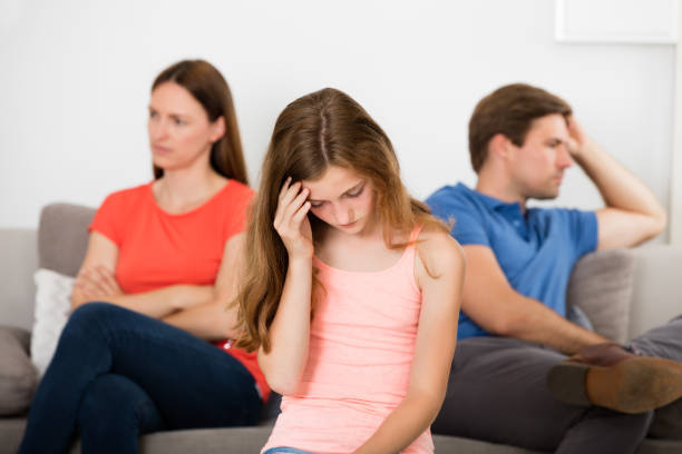istock Girl Upset With Her Parent's Argument 846044464