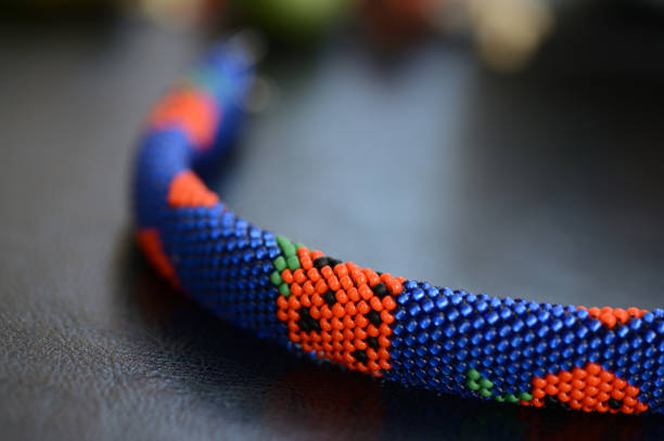 istock Halloween pumpkin bracelet on a dark background 846048850