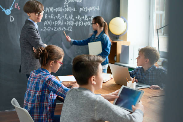 istock New system of education with use of gadgets 846054418