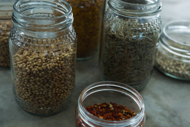 istock Bottles of various spices 846062098