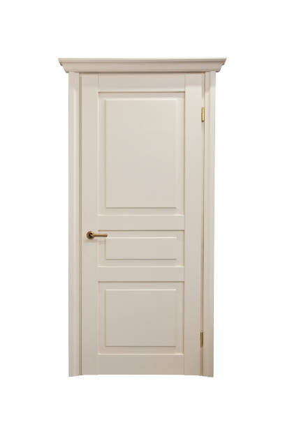 istock wooden interior doors isolated on white background 846074324