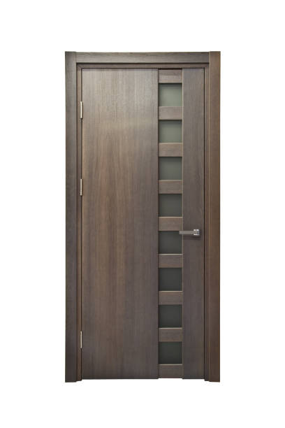 istock wooden interior doors isolated on white background 846074770
