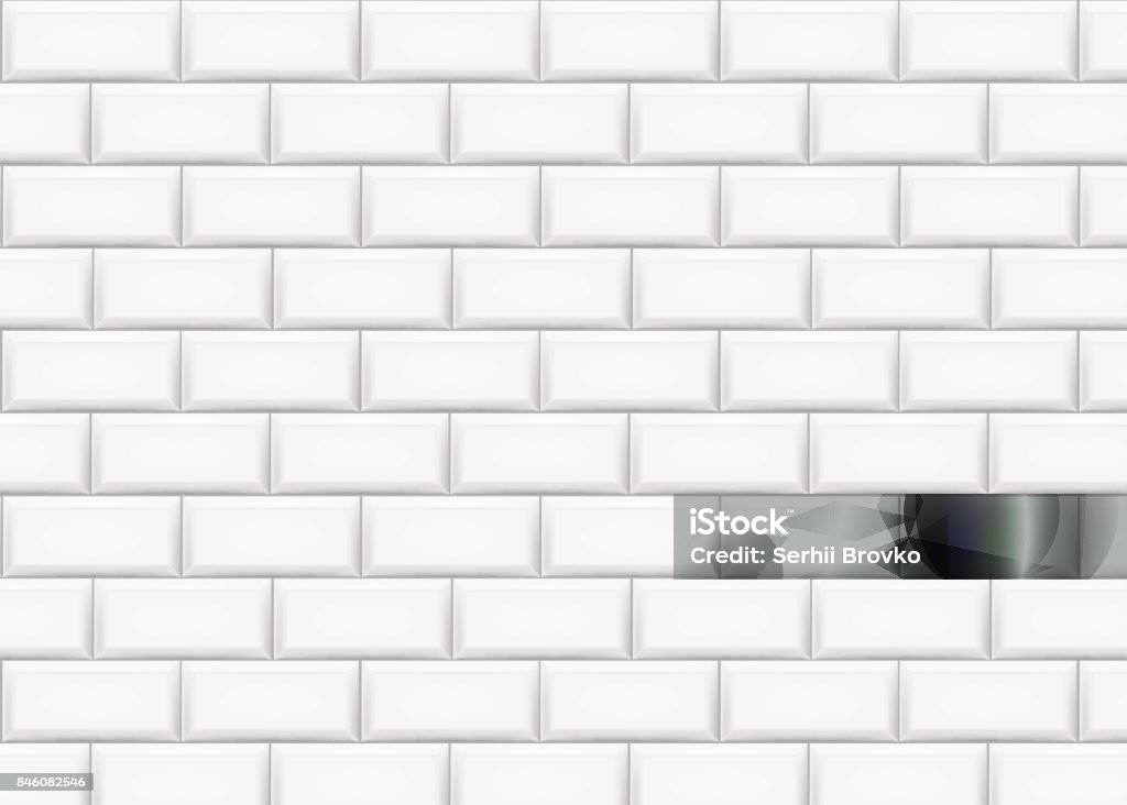 Ceramic brick tile wall. Vector illustration. Ceramic brick tile wall. Vector illustration. Eps 10. Subway stock vector