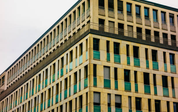 istock modern finance house with small windows 846087748