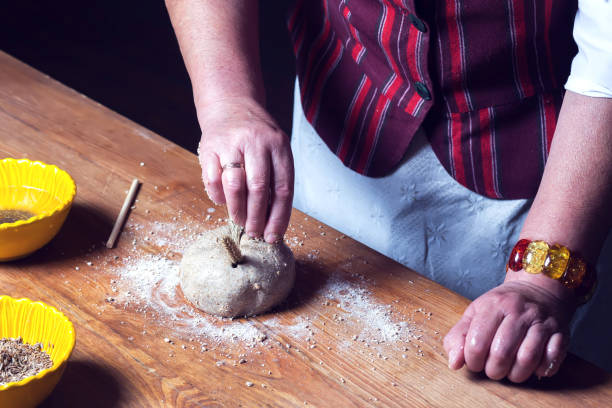 istock The preparation of the dough for bread 846099826