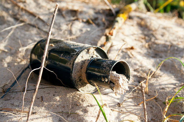 istock Burning torch nozzle in the nature 846103134