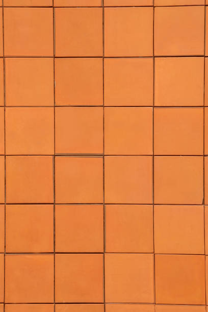 istock Brown tile texture or background.Vintage background of cement texture as a retro pattern wall. Construction concept. 846121212