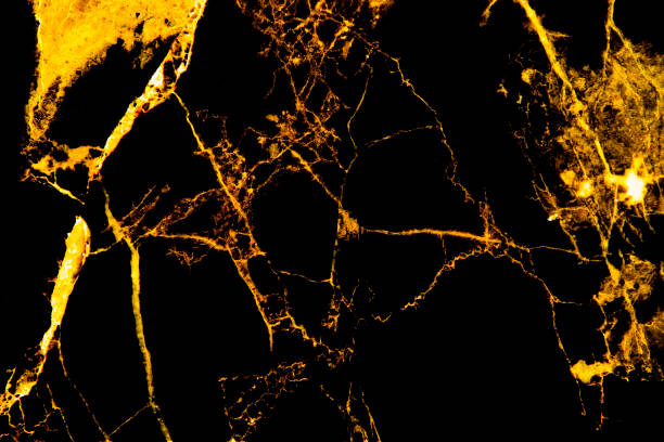 istock Gold marble natural texture for dark background, abstract natural marble black. Gold concept. 846121404