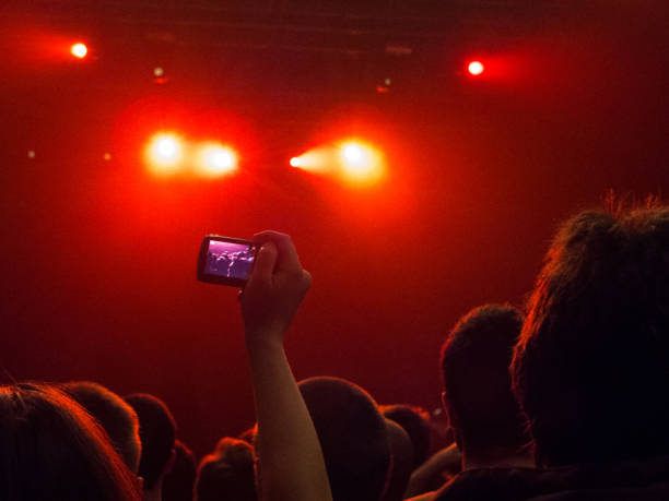 istock Concert crowd in front of a live stage 846127232