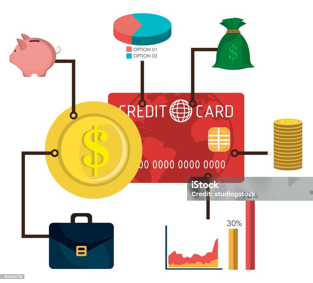 Design Save Money Saving Money Design Stock Illustration - Download Image Now ...