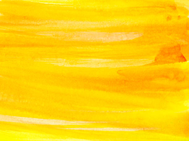 istock Background with saffron yellow brushstrokes 846134752