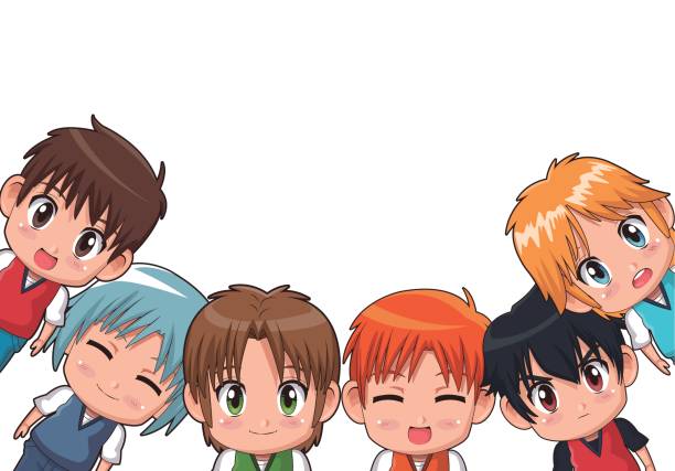 Peinados De Chico Anime Vectores Libres de Derechos - iStock Peinados De Chico Anime Vectores Libres de Derechos - iStock