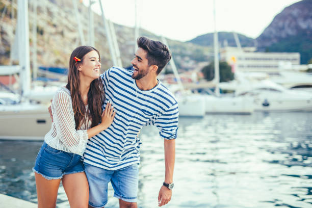istock Young couple on vacation 846141450