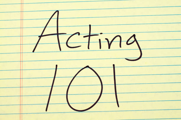istock Acting 101 On A Yellow Legal Pad 846145314