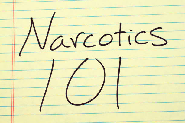 istock Narcotics 101 On A Yellow Legal Pad 846145316