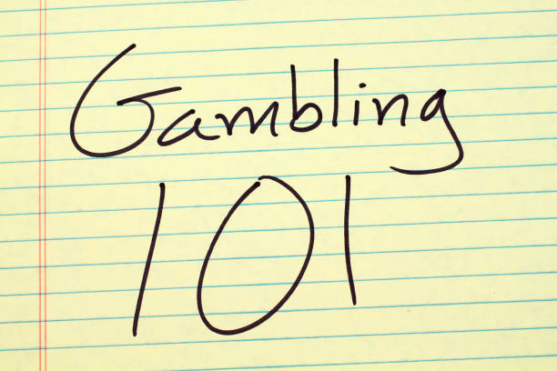 istock Gambling 101 On A Yellow Legal Pad 846146736