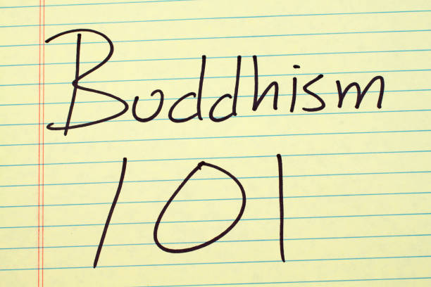 istock Buddhism 101 On A Yellow Legal Pad 846147612