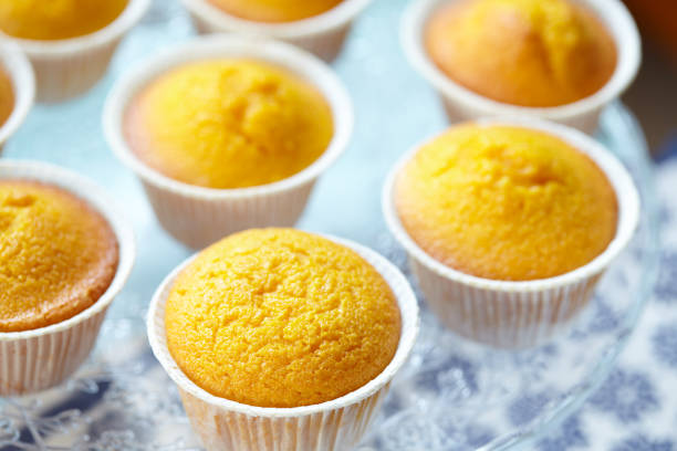 istock Cake Stand With Carrot Muffins 846150888