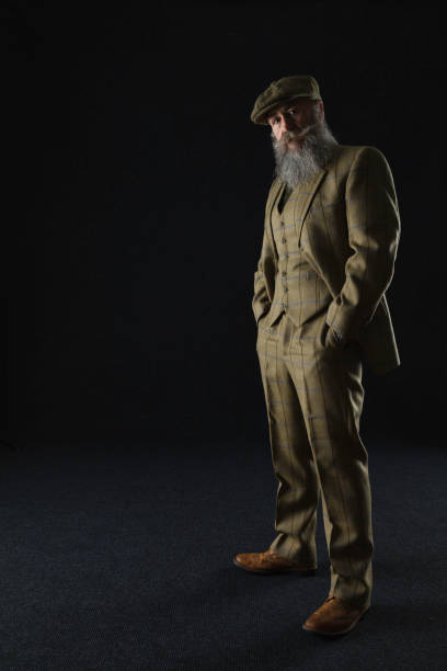 istock Bearded gentleman in his 50s wearing a 3-piece suit 846154958