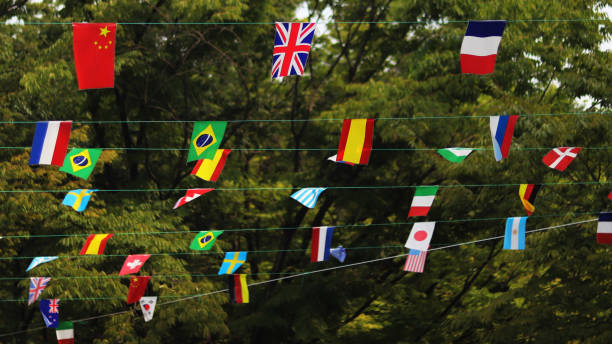 istock windblown flags of all nations 846167938