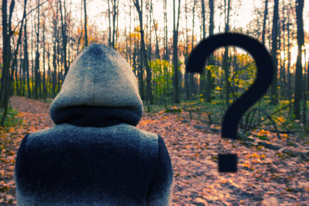 istock woman in a hood 846171690