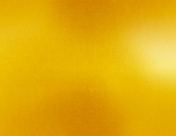 istock Shiny yellow leaf gold foil texture 846189394