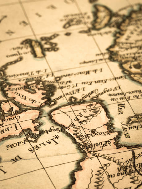 istock Old map Korean Peninsula and East Asia 846192376