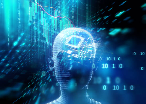 istock double exposure image of virtual human head 3d illustration 846192746