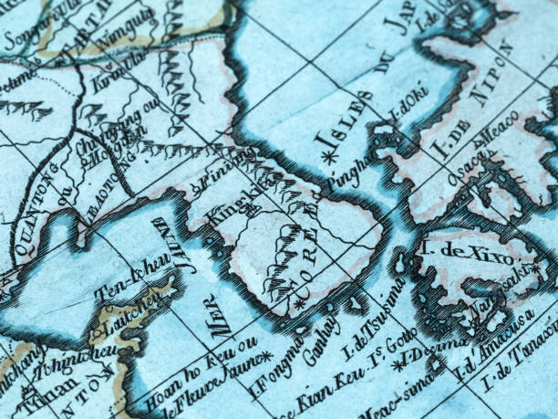 istock Old map Korean Peninsula and East Asia 846192816