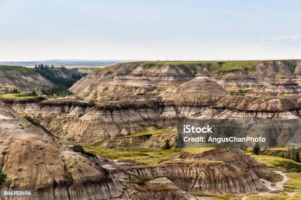 Alberta Badlands Stock Photo - Download Image Now - Canada, Drumheller, Alberta