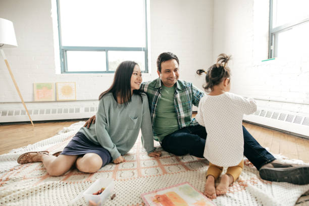 istock Family with one child 846205008