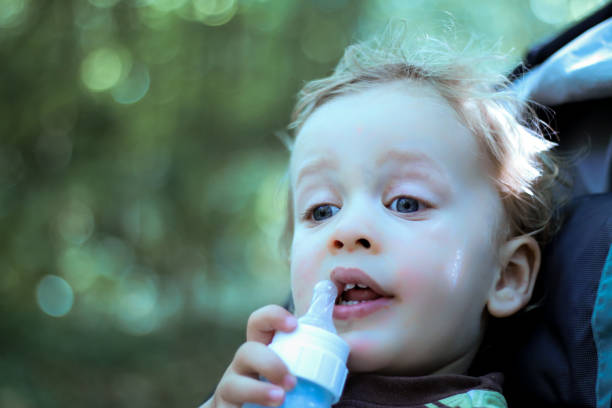 istock Toddler in the woods 846208210