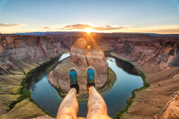istock leisure time at horseshoe bend, arizona 846214384