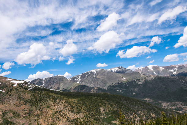 istock Cloudy view of the Rocky Mountains 846220684