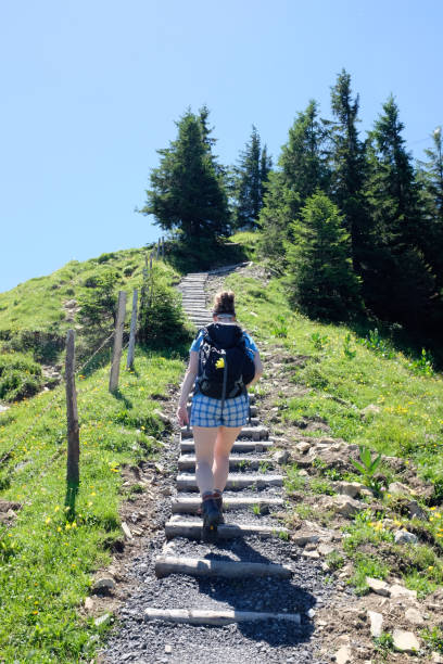 istock female hiker in the german alps 846221840