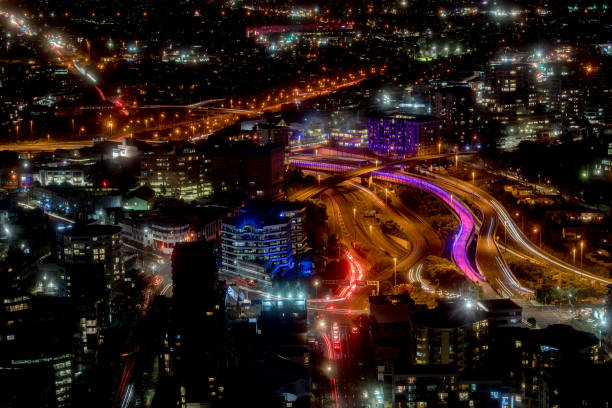 istock Auckland Night view aerial panorama 846229008
