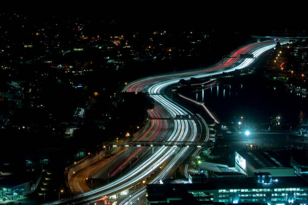 istock Auckland Night view aerial panorama 846229040