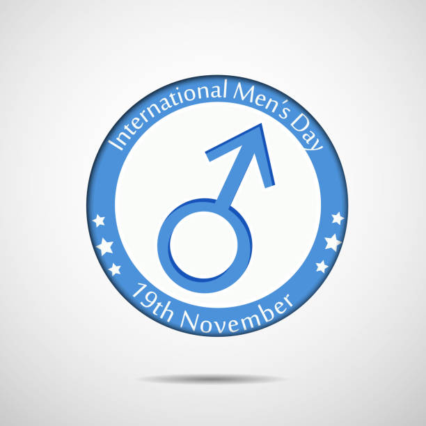 istock illustration of International men's day background 846231750