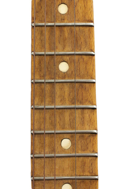 istock old wooden guitar on a white background 846240692
