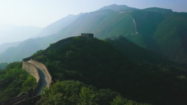 Great Wall of China Aerial View