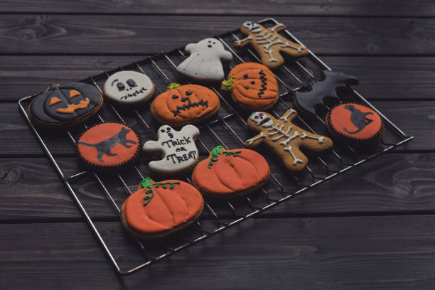 istock various homemade halloween cookies 846263440