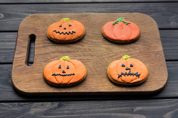 istock composition of halloween cookies 846263576